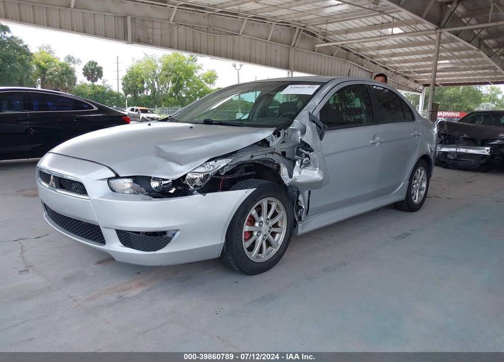 2010 MITSUBISHI LANCER ES VIN: JA32U2FU2AU027308