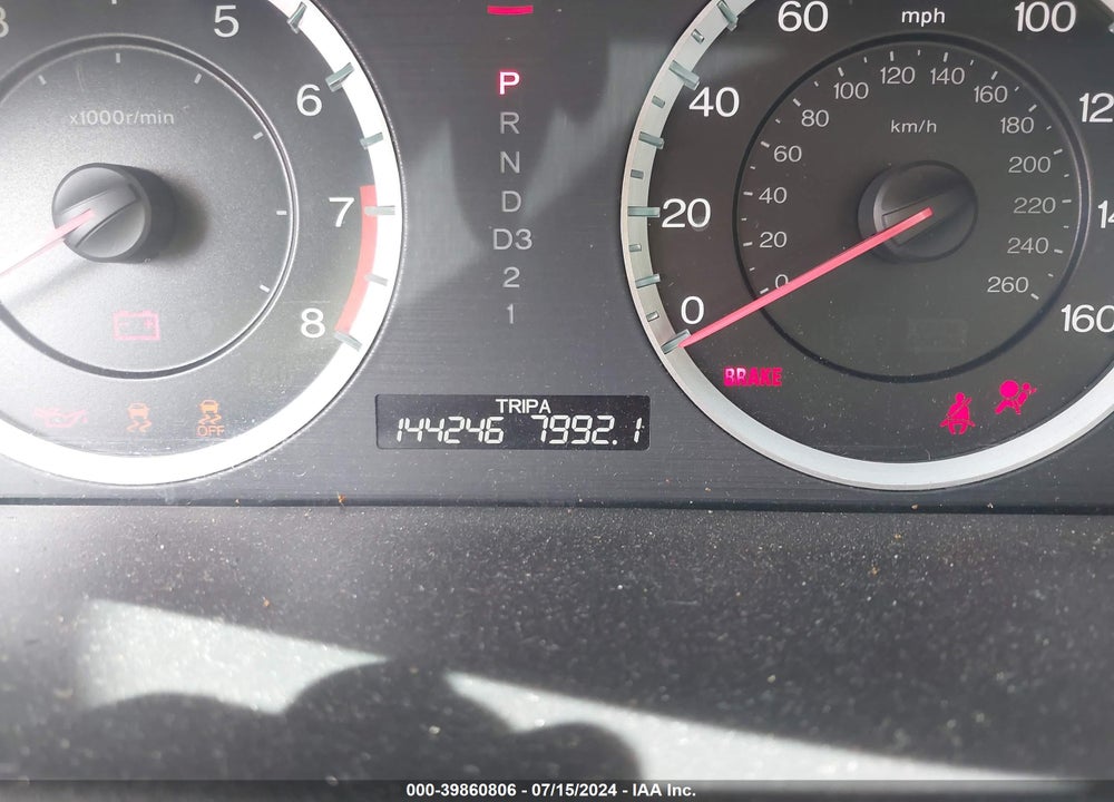 2011 HONDA ACCORD 3.5 EX-L VIN: 1HGCP3F86BA010005