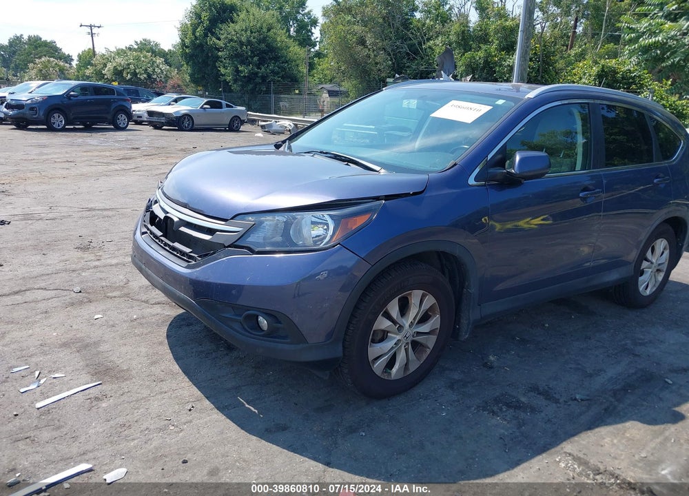 2013 HONDA CR-V EX-L VIN: 2HKRM4H78DH616672