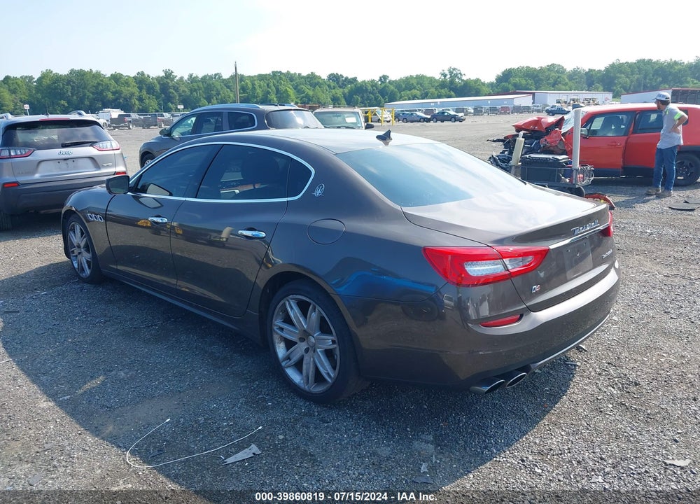 2014 MASERATI QUATTROPORTE S Q4 VIN: ZAM56RRA9E1081260