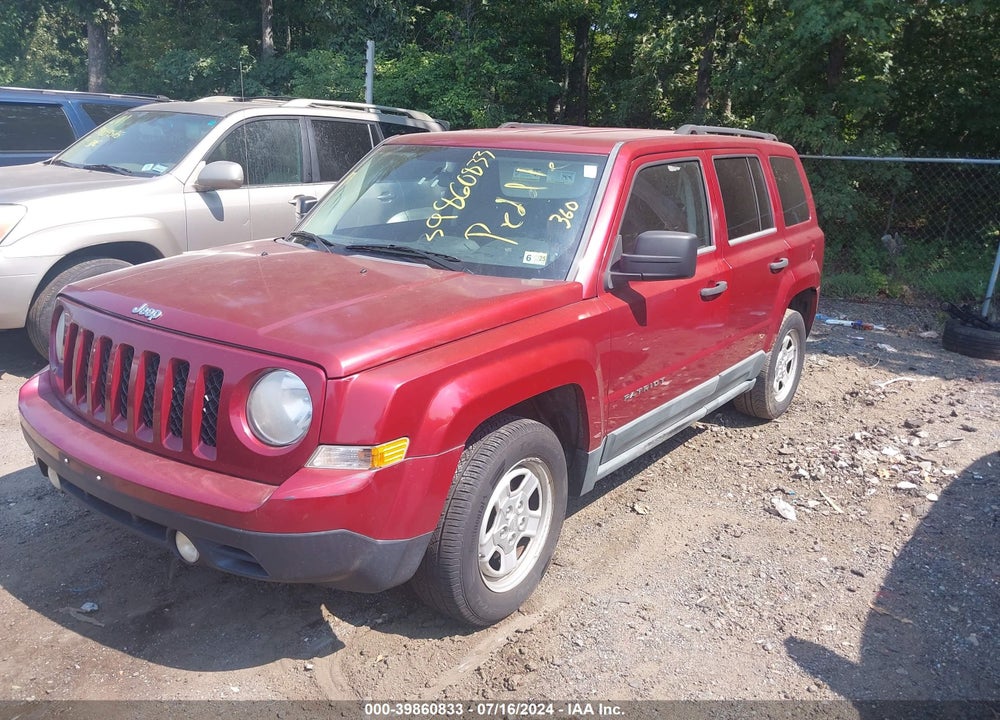 2011 JEEP PATRIOT SPORT VIN: 1J4NT1GA2BD151039