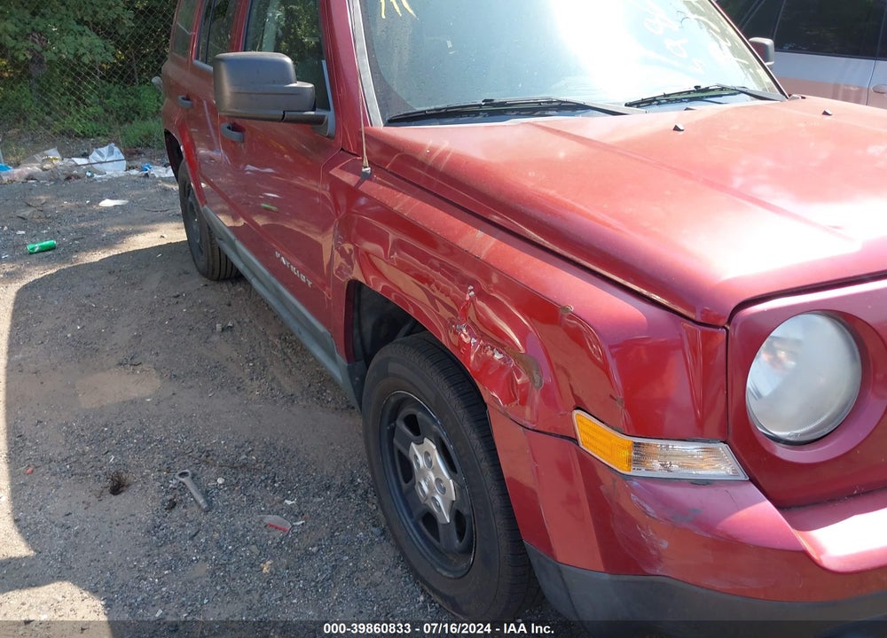 2011 JEEP PATRIOT SPORT VIN: 1J4NT1GA2BD151039