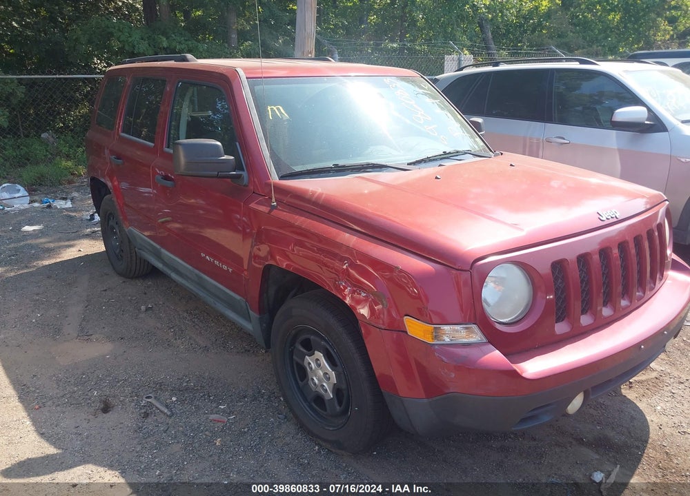 2011 JEEP PATRIOT SPORT VIN: 1J4NT1GA2BD151039