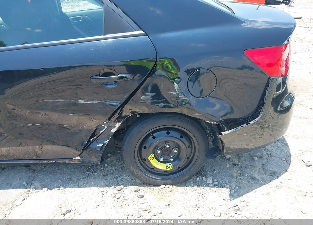 2012 KIA FORTE EX VIN: KNAFU4A25C5583062