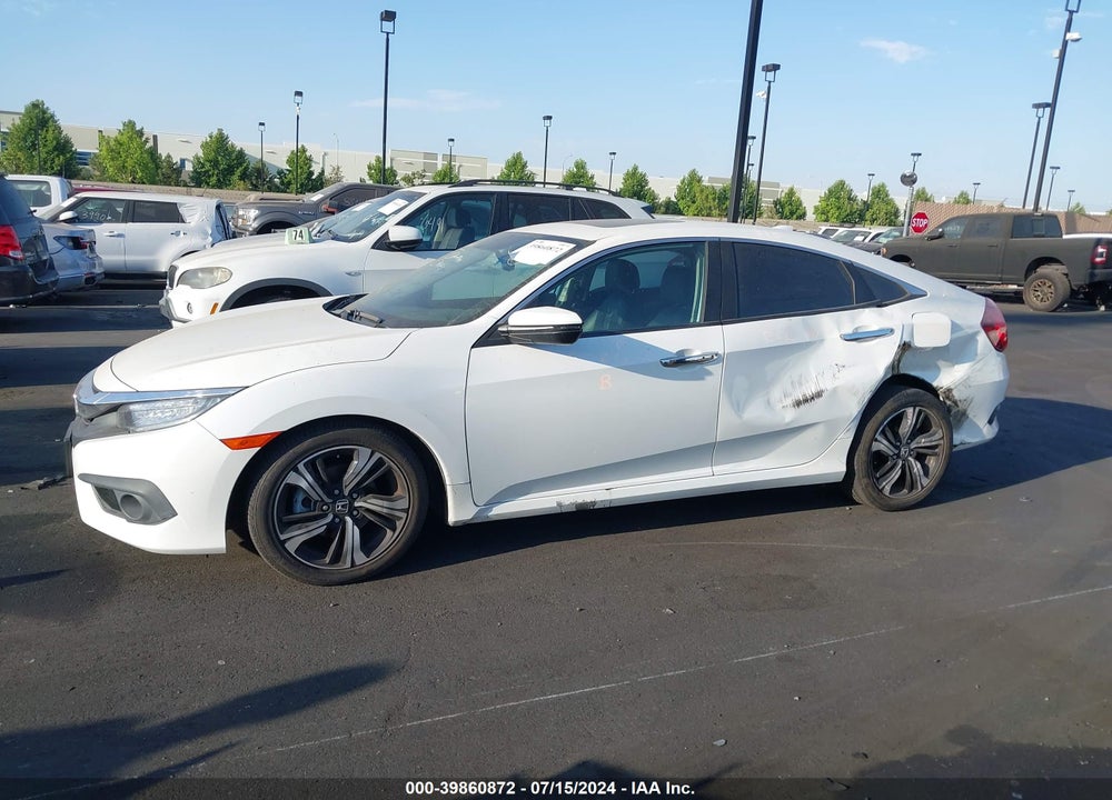 2016 HONDA CIVIC TOURING VIN: 19XFC1F94GE200104