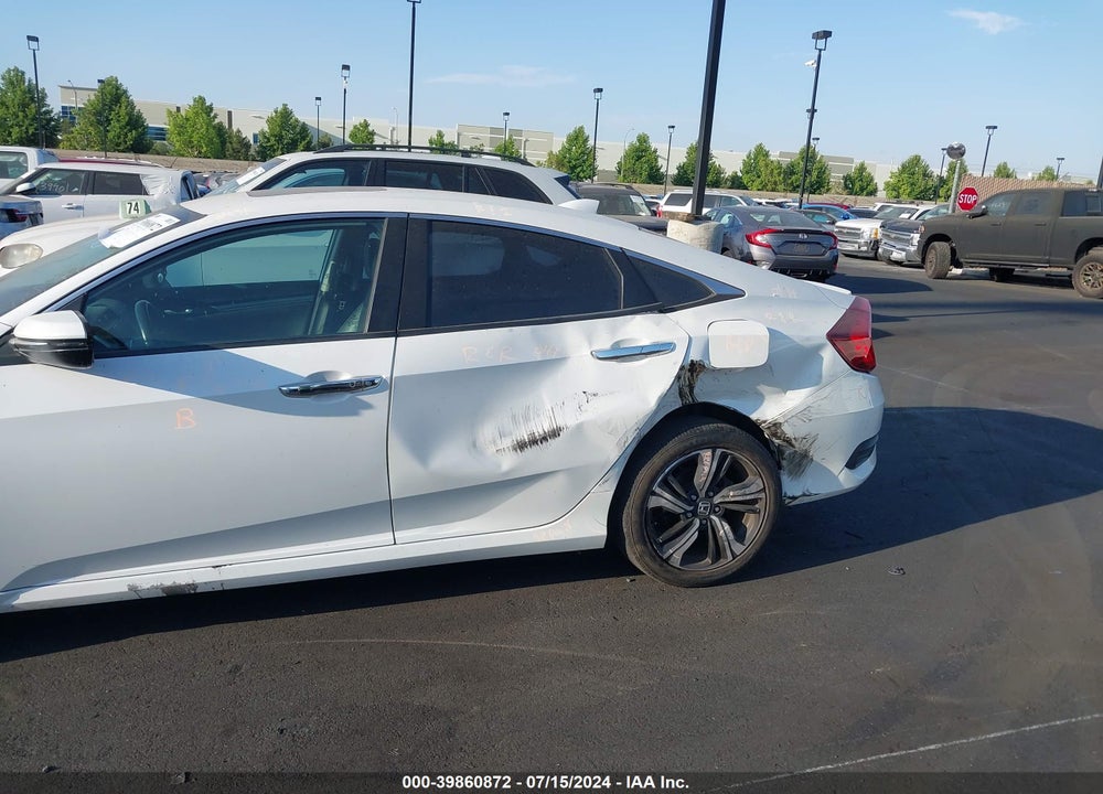 2016 HONDA CIVIC TOURING VIN: 19XFC1F94GE200104
