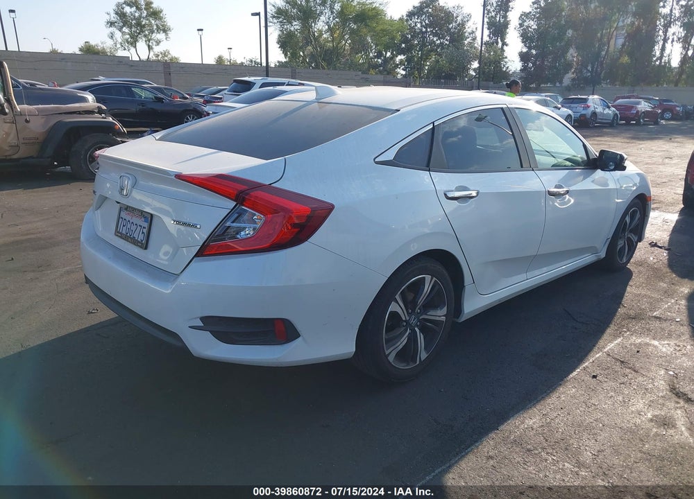2016 HONDA CIVIC TOURING VIN: 19XFC1F94GE200104