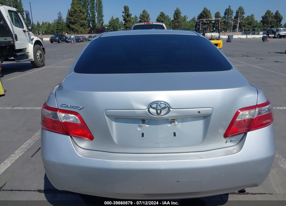 2008 TOYOTA CAMRY LE VIN: 4T1BE46K28U260507
