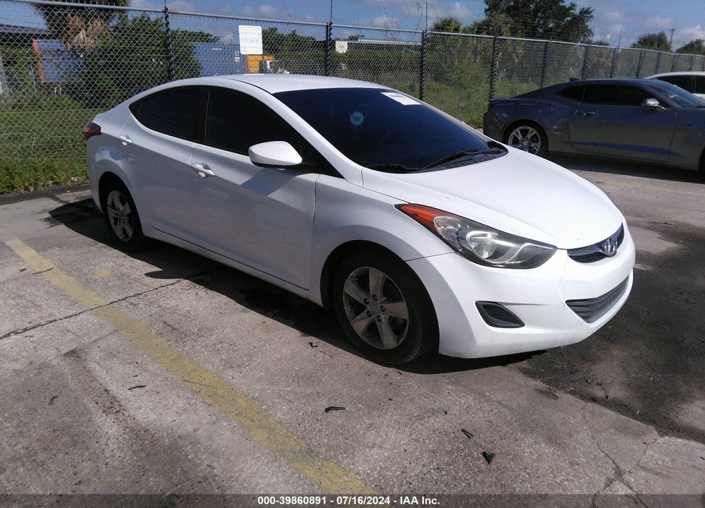 2013 HYUNDAI ELANTRA GLS VIN: 5NPDH4AE4DH264262