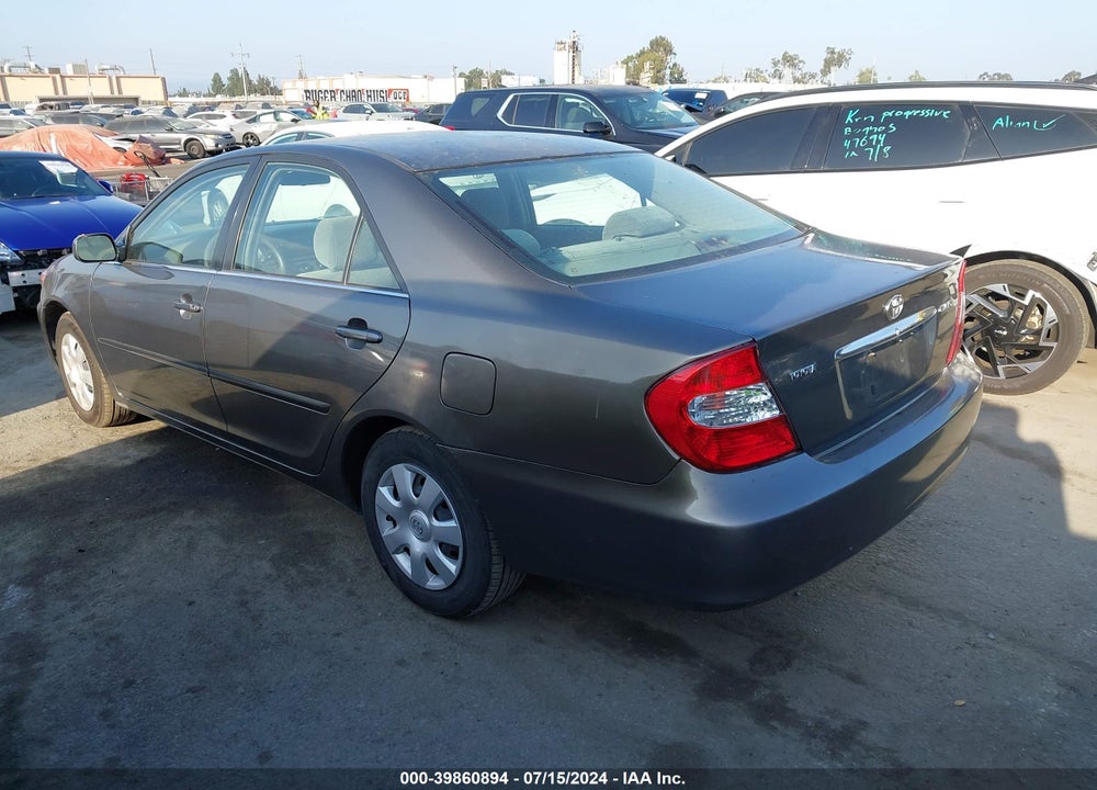 2003 TOYOTA CAMRY LE VIN: JTDBE32K330181206
