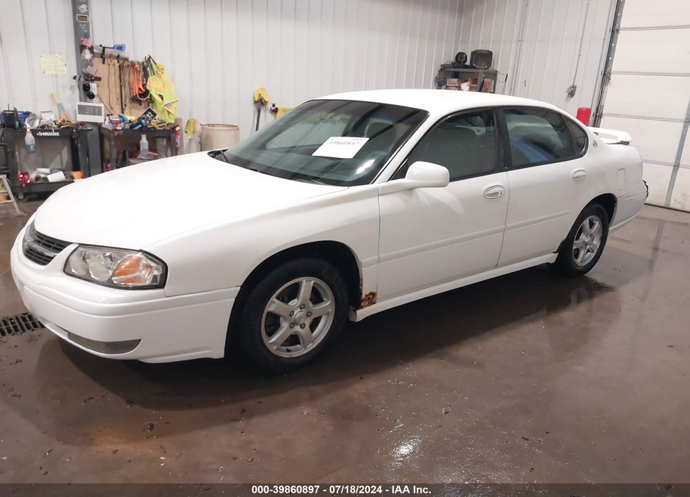 2005 CHEVROLET IMPALA LS VIN: 2G1WH52K559106223