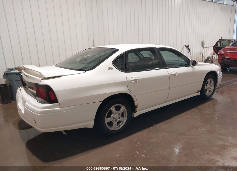 2005 CHEVROLET IMPALA LS VIN: 2G1WH52K559106223