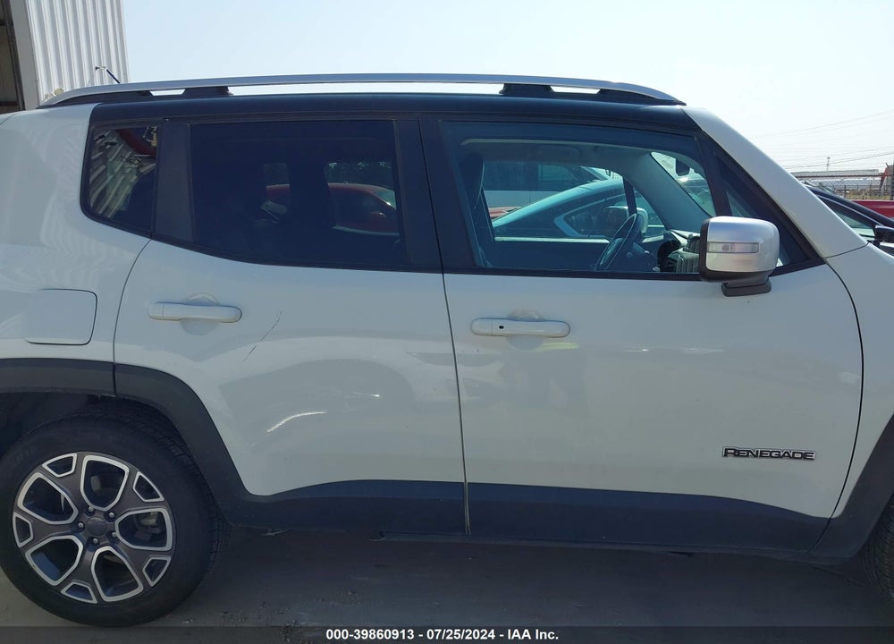 2017 JEEP RENEGADE LIMITED FWD VIN: ZACCJADB3HPE40442