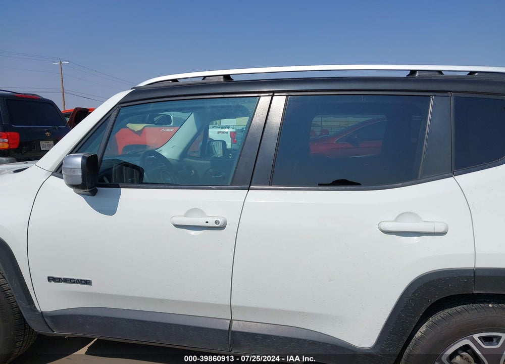 2017 JEEP RENEGADE LIMITED FWD VIN: ZACCJADB3HPE40442