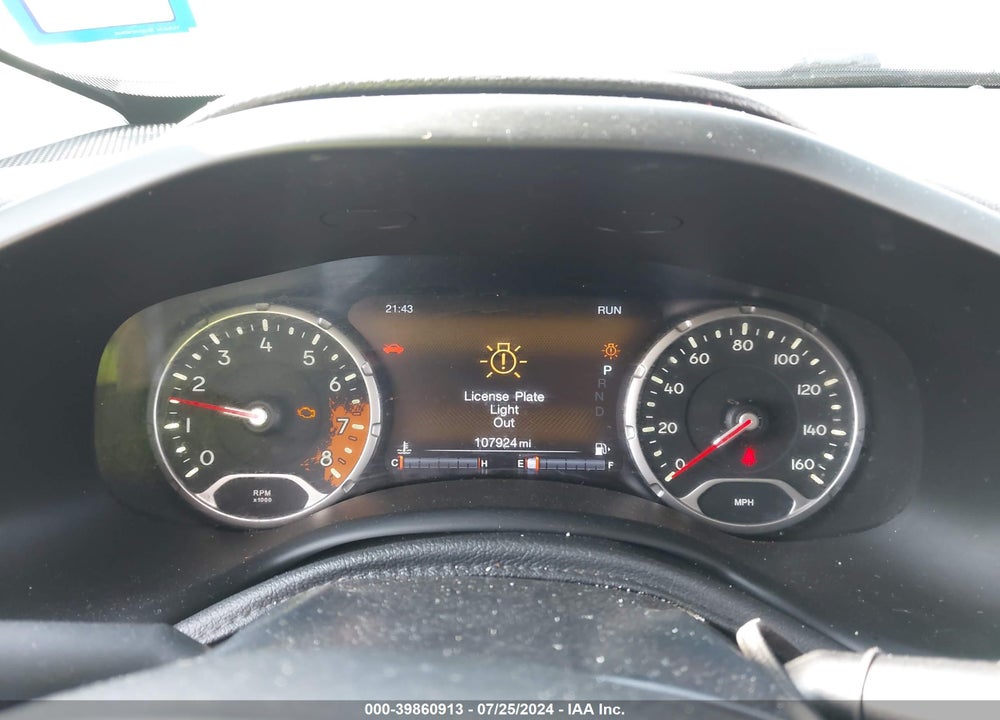 2017 JEEP RENEGADE LIMITED FWD VIN: ZACCJADB3HPE40442