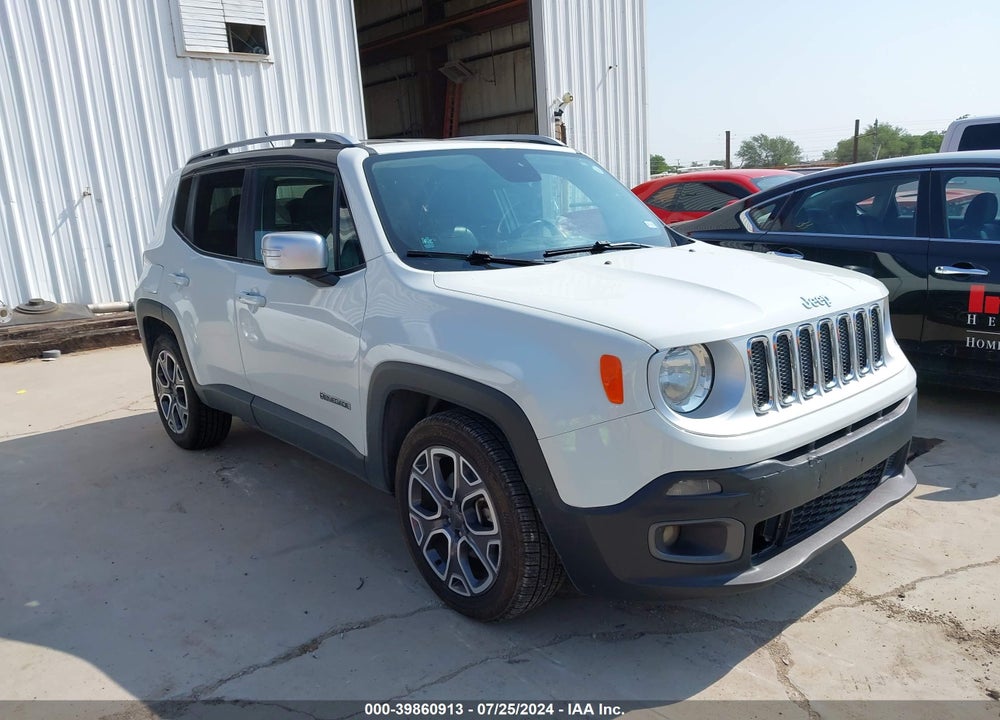 2017 JEEP RENEGADE LIMITED FWD VIN: ZACCJADB3HPE40442