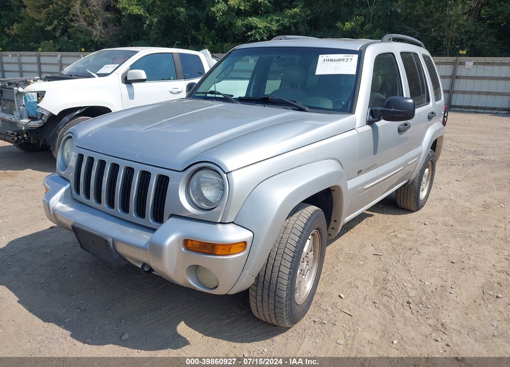 2002 JEEP LIBERTY LIMITED EDITION VIN: 1J4GL58K12W156048