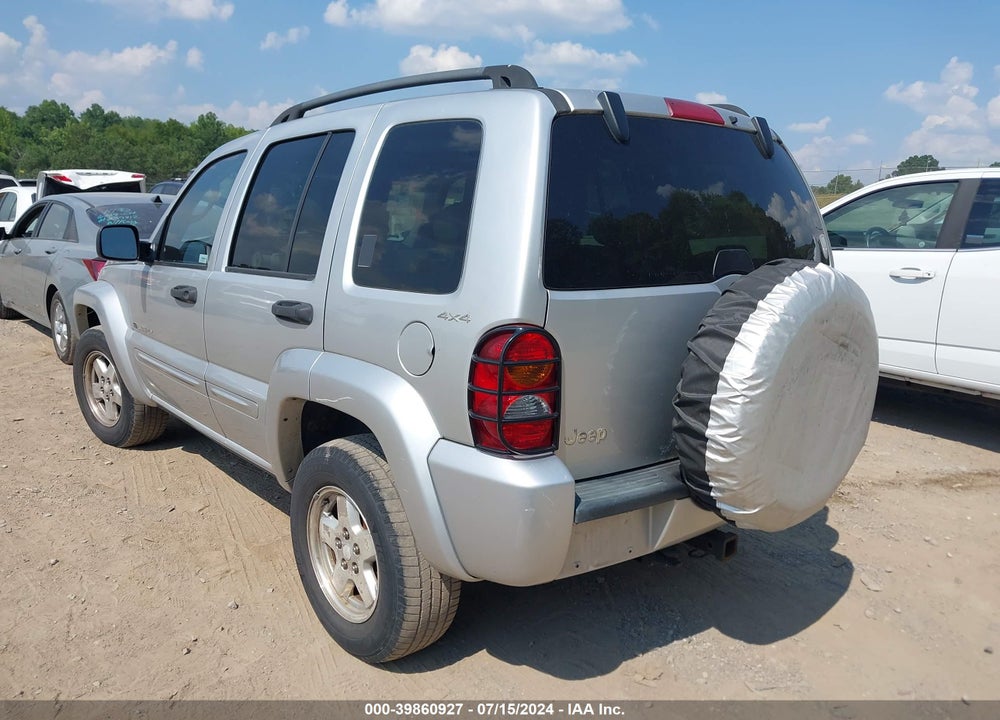 2002 JEEP LIBERTY LIMITED EDITION VIN: 1J4GL58K12W156048