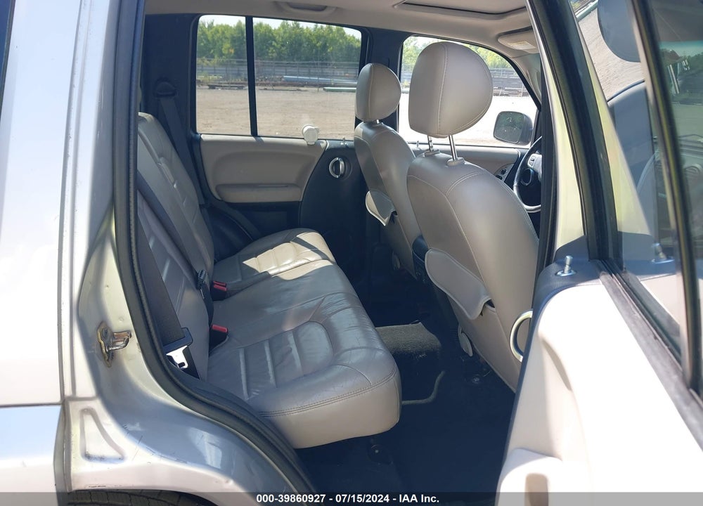 2002 JEEP LIBERTY LIMITED EDITION VIN: 1J4GL58K12W156048