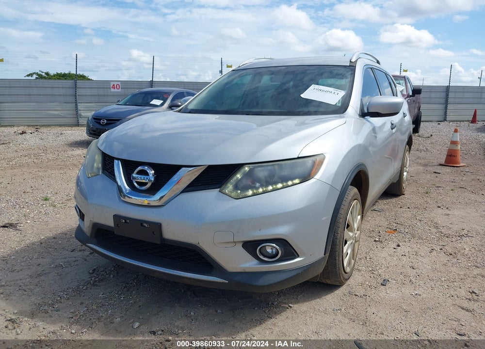 2016 NISSAN ROGUE S VIN: 5N1AT2MTXGC923201