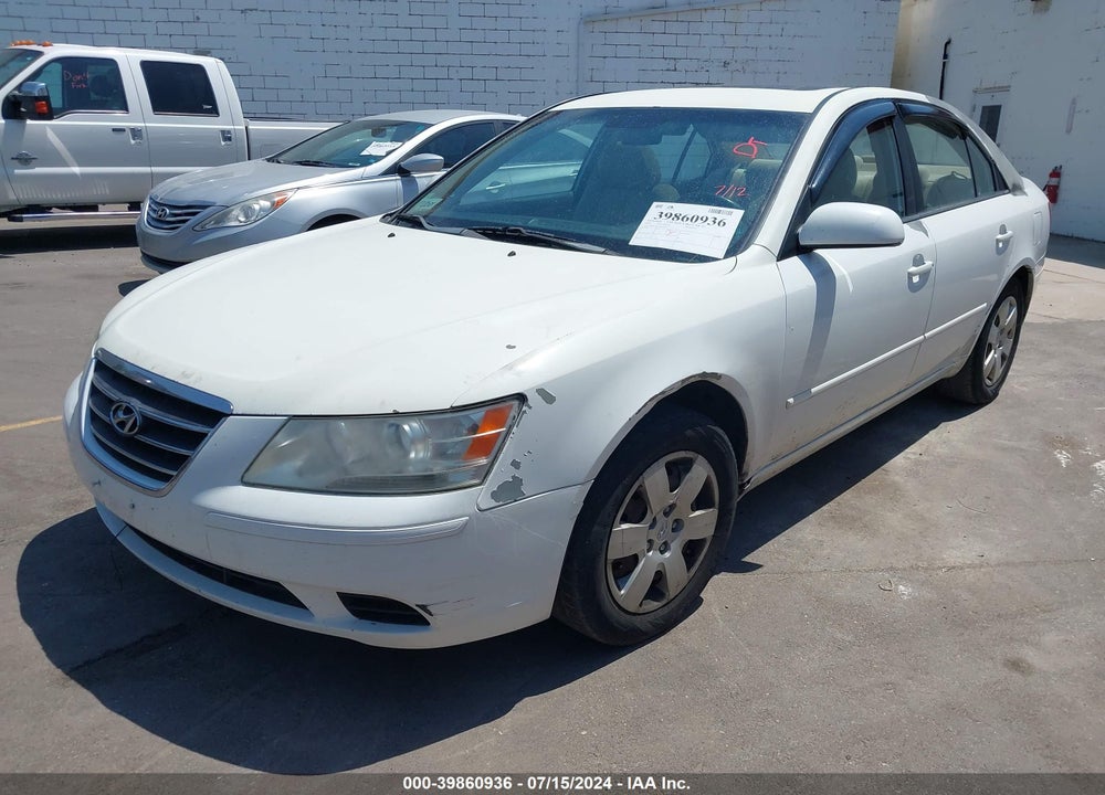 2009 HYUNDAI SONATA GLS VIN: 5NPET46C29H433003