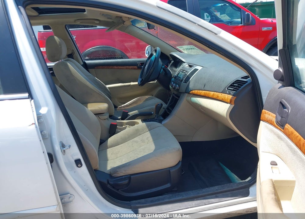 2009 HYUNDAI SONATA GLS VIN: 5NPET46C29H433003