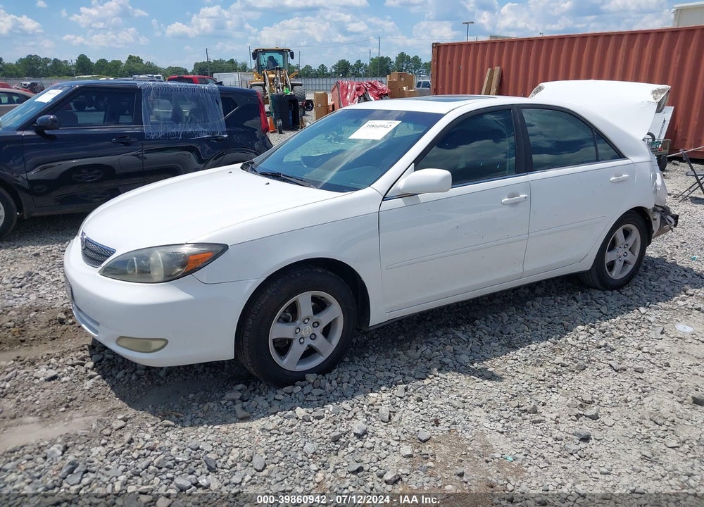 2002 TOYOTA CAMRY SE V6 VIN: 4T1BF30K62U503954