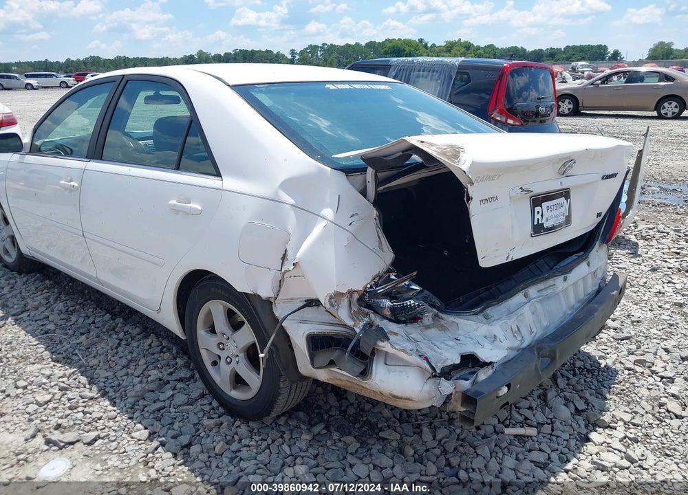 2002 TOYOTA CAMRY SE V6 VIN: 4T1BF30K62U503954