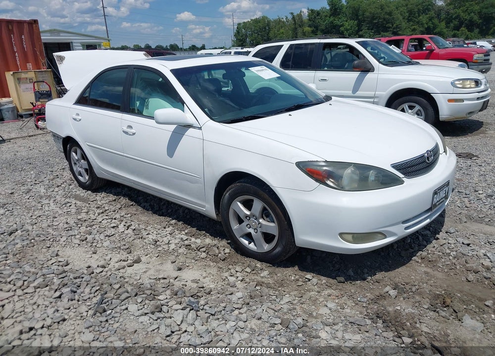 2002 TOYOTA CAMRY SE V6 VIN: 4T1BF30K62U503954