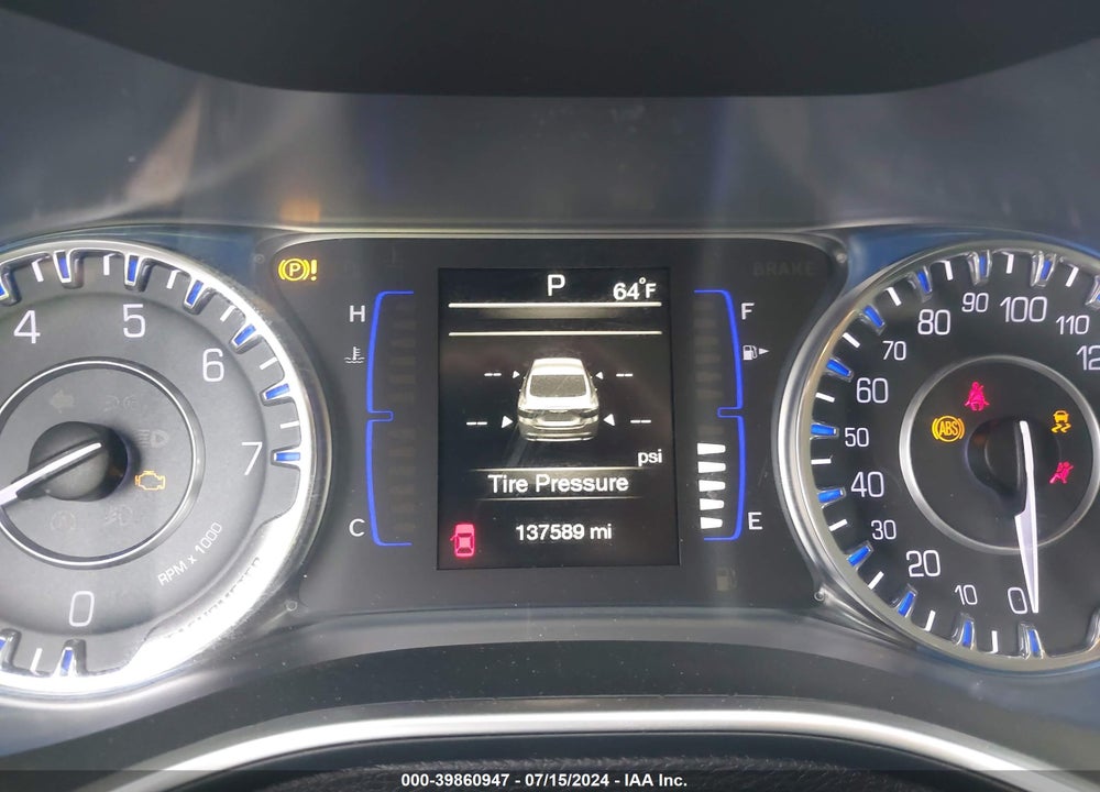 2016 CHRYSLER 200 LIMITED VIN: 1C3CCCAB8GN171912