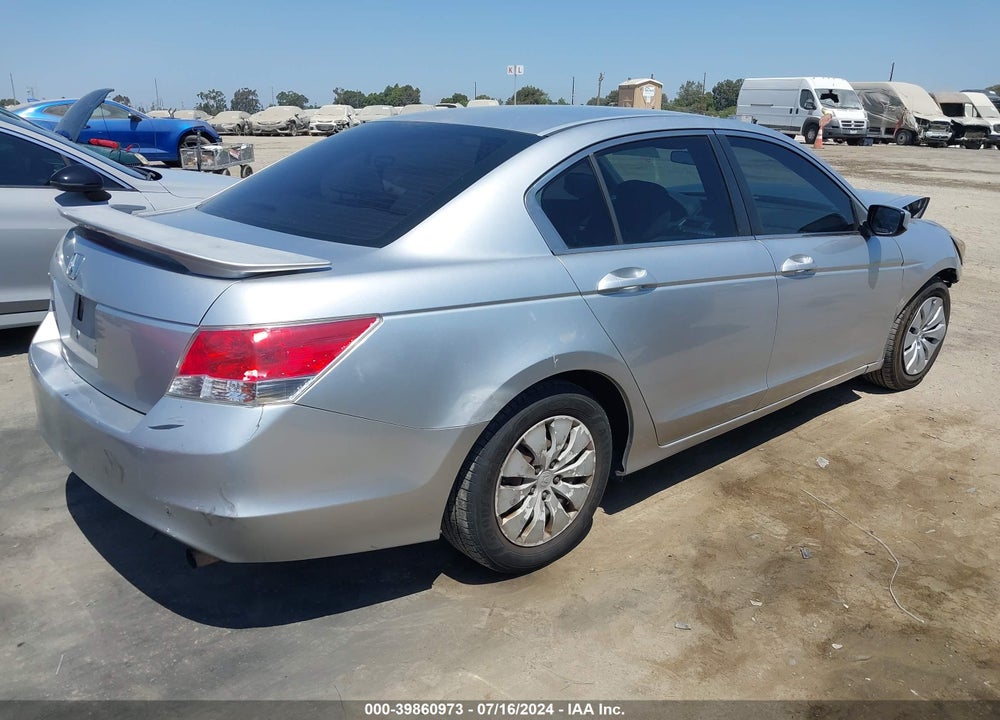 2010 HONDA ACCORD 2.4 LX VIN: 1HGCP2F34AA049236