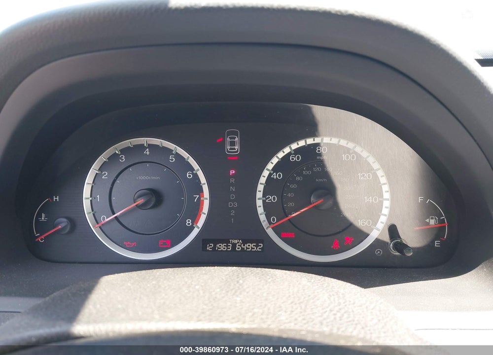 2010 HONDA ACCORD 2.4 LX VIN: 1HGCP2F34AA049236