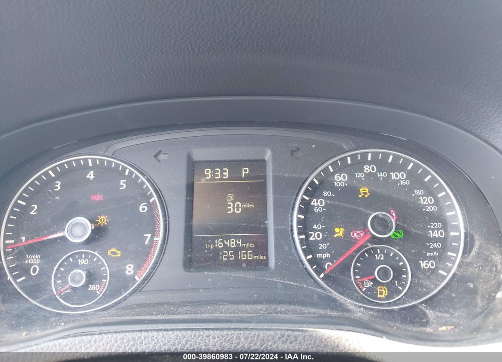 2012 VOLKSWAGEN PASSAT 2.5L S VIN: 1VWAP7A35CC067002