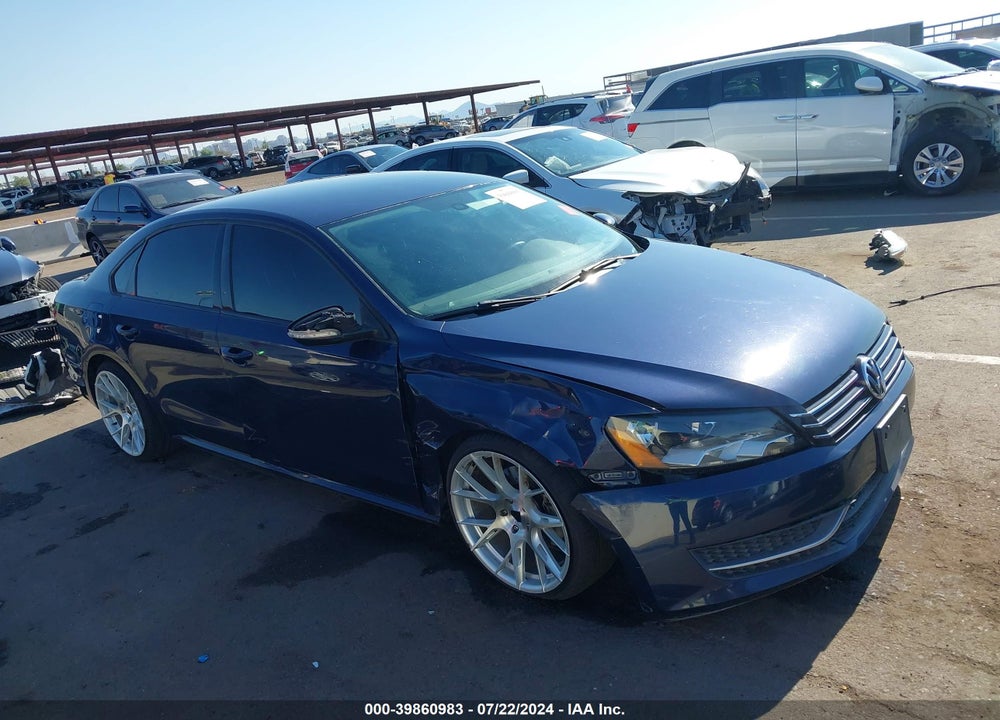 2012 VOLKSWAGEN PASSAT 2.5L S VIN: 1VWAP7A35CC067002