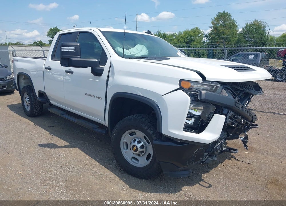 2021 CHEVROLET SILVERADO 2500HD 4WD DOUBLE CAB STANDARD BED WT VIN: 1GC5YLE70MF191301
