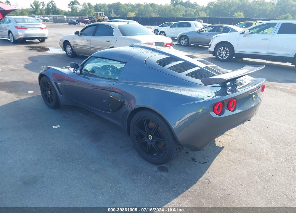 2007 LOTUS EXIGE S VIN: SCCVC11127HL82665