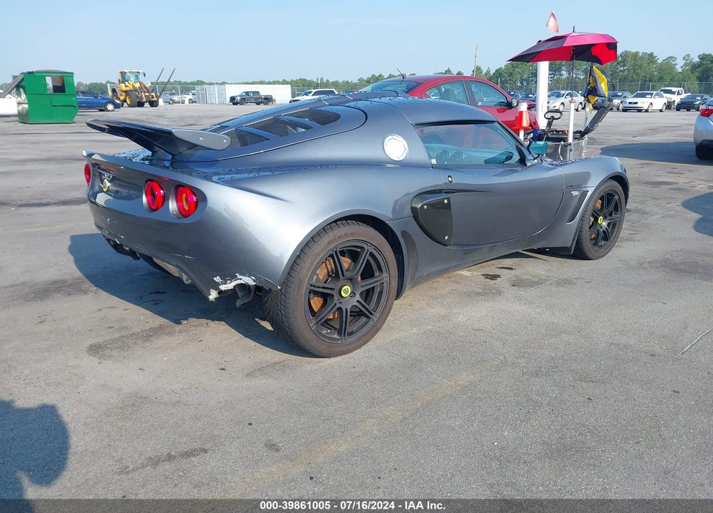 2007 LOTUS EXIGE S VIN: SCCVC11127HL82665