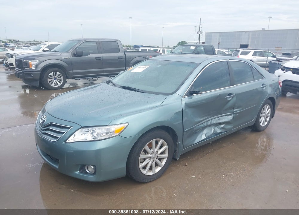 2011 TOYOTA CAMRY XLE V6 VIN: 4T1BK3EK8BU615191