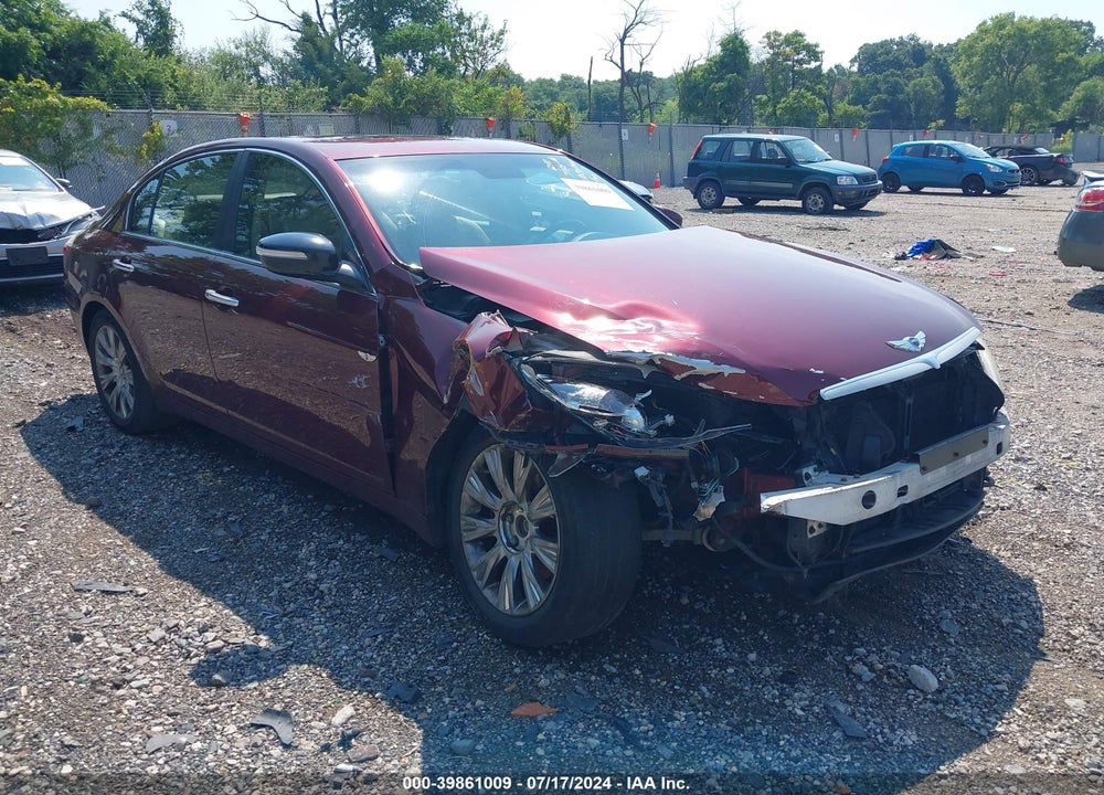 2009 HYUNDAI GENESIS 3.8 VIN: KMHGC46E99U018417