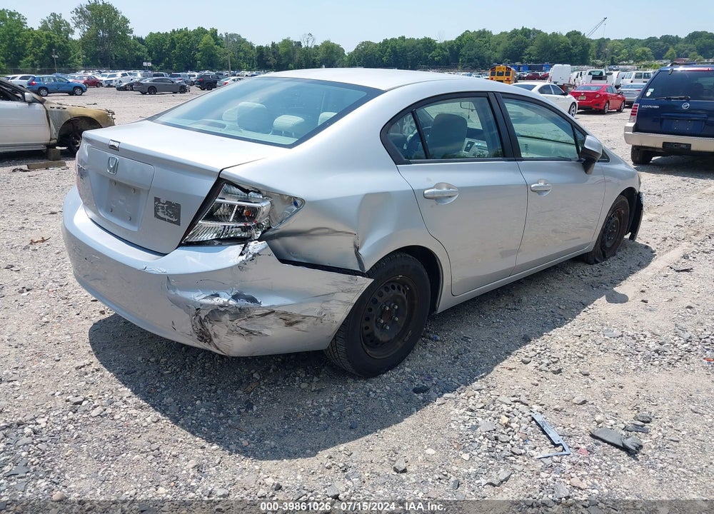 2012 HONDA CIVIC LX VIN: 2HGFB2F50CH305292