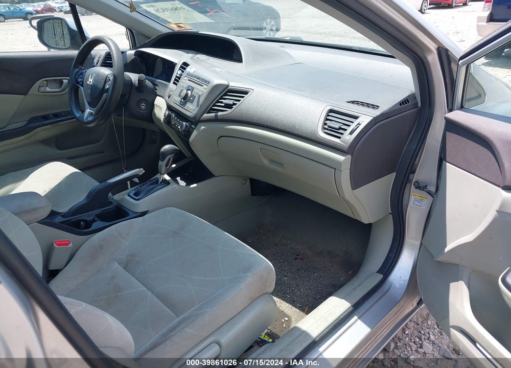 2012 HONDA CIVIC LX VIN: 2HGFB2F50CH305292