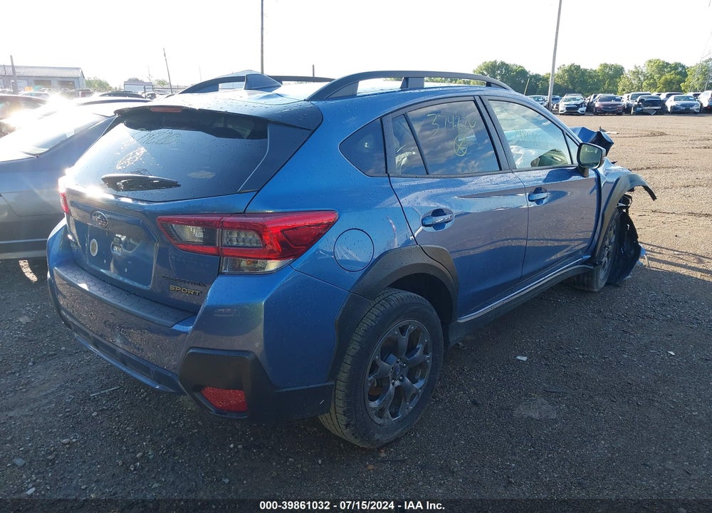 2021 SUBARU CROSSTREK SPORT VIN: JF2GTHSC1MH374220