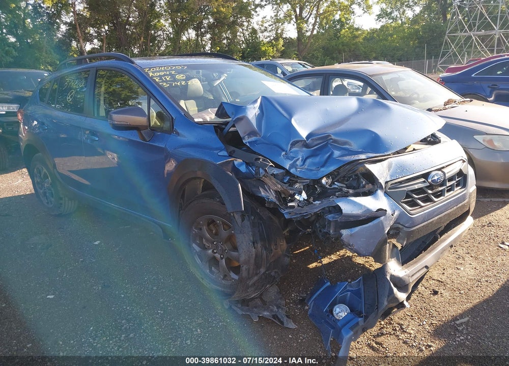 2021 SUBARU CROSSTREK SPORT VIN: JF2GTHSC1MH374220