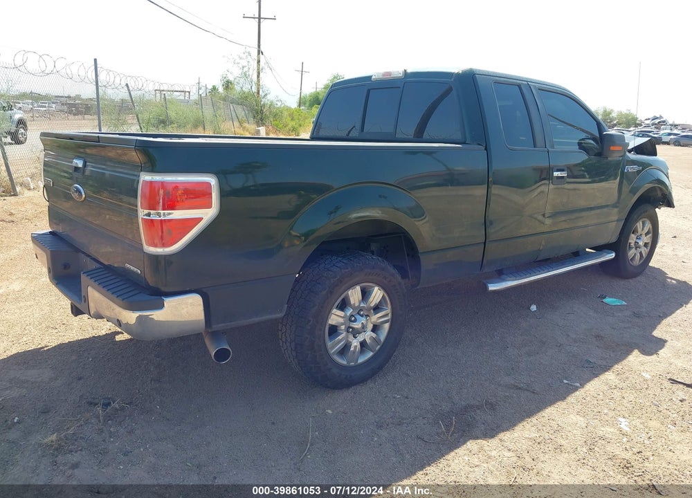 2012 FORD F-150 XLT VIN: 1FTFX1CF1CFB95507