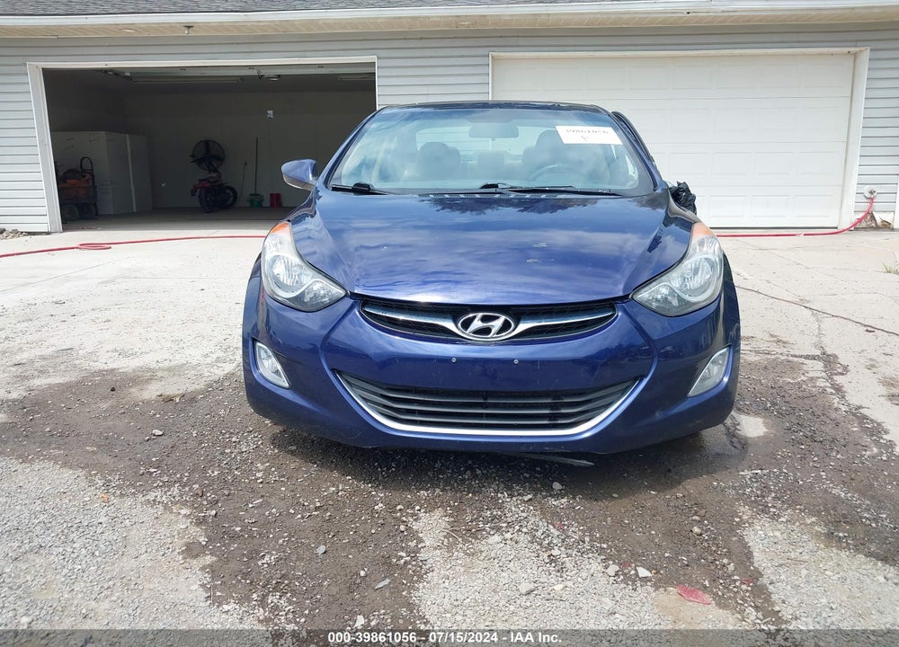 2013 HYUNDAI ELANTRA GLS VIN: 5NPDH4AE5DH328082