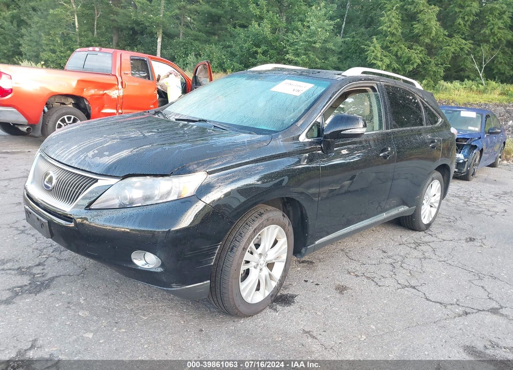 2010 LEXUS RX 450H VIN: JTJBC1BA5A2004415