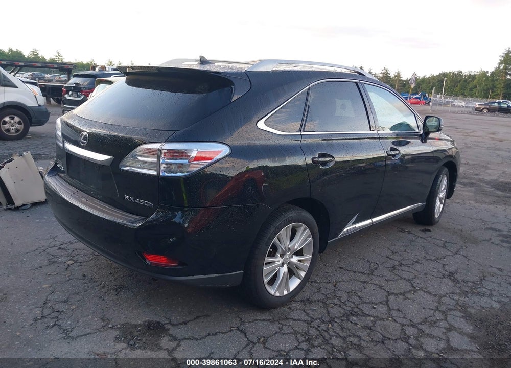 2010 LEXUS RX 450H VIN: JTJBC1BA5A2004415