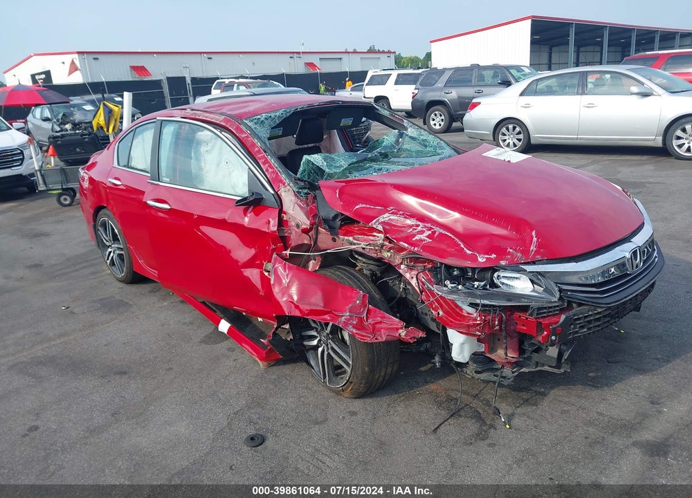 2017 HONDA ACCORD SPORT SE VIN: 1HGCR2F13HA158483