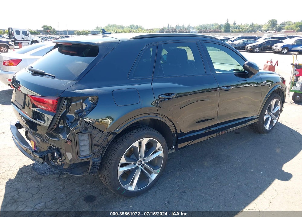 2022 AUDI Q3 PREMIUM PLUS 45 TFSI S LINE QUATTRO TIPTRONIC VIN: WA1EECF33N1004453