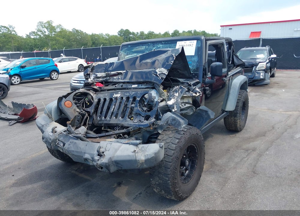 2012 JEEP WRANGLER SPORT VIN: 1C4AJWAG7CL191483